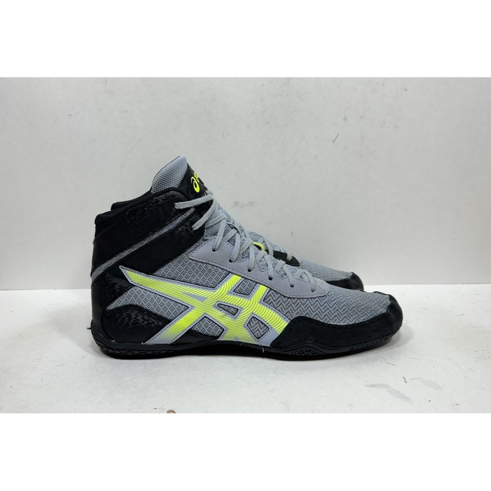 Asics Matcontrol 3 Men's Size 11 Wrestling Shoes Boxing Grey Green 1081A053